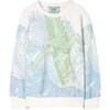 Wind Off White Surfer Sweatshirt, Ecru - Sweatshirts - 1 - thumbnail