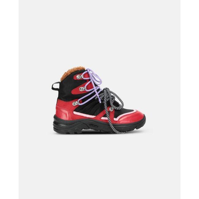 Hiking Boots, Red - Boots - 2