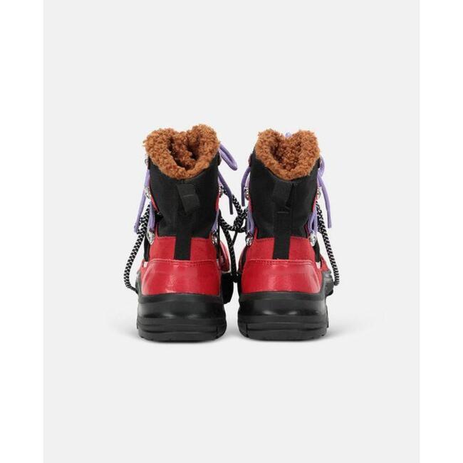 Hiking Boots, Red - Boots - 3