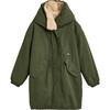 Harbour Army Coat, Khaki - Coats - 1 - thumbnail