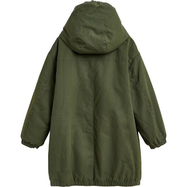 Harbour Army Coat, Khaki - Coats - 4