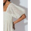 Women's Lucca Mini Dress, Cream - Dresses - 2