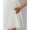 Women's Lucca Mini Dress, Cream - Dresses - 4