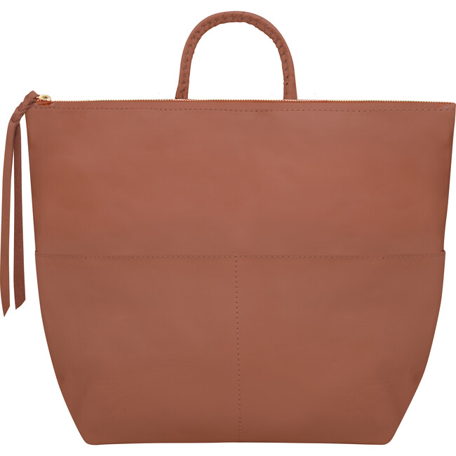Taylor Mama Bag, Cognac Leather - Diaper Bags - 1