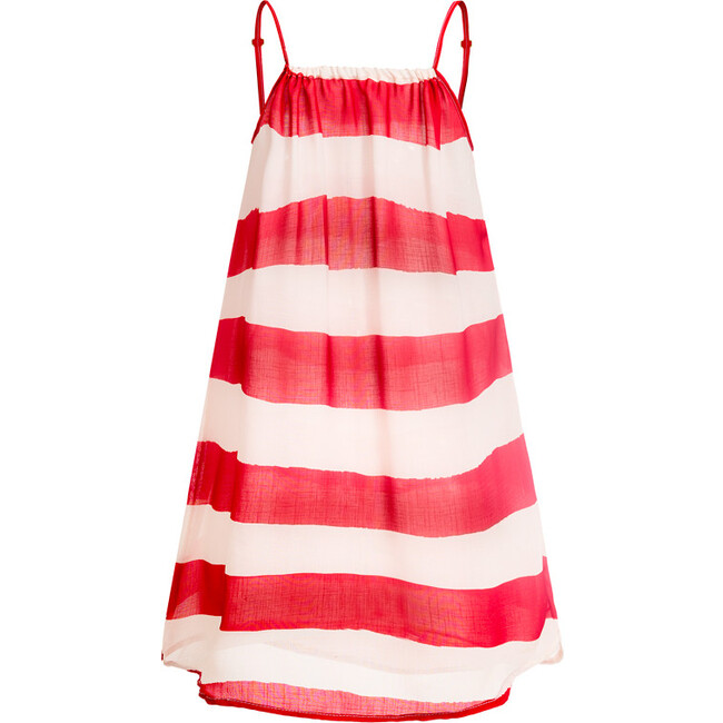 Oli Cover Up Dress, Red Capri - Cover-Ups - 1