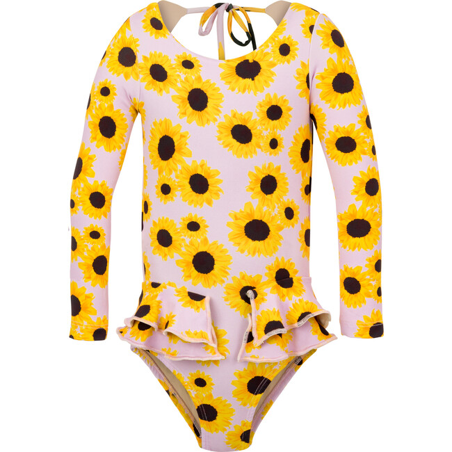 Pauli Sunny Flower Rashguard One Piece - One Pieces - 1