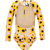 Pauli Sunny Flower Rashguard One Piece - One Pieces - 2