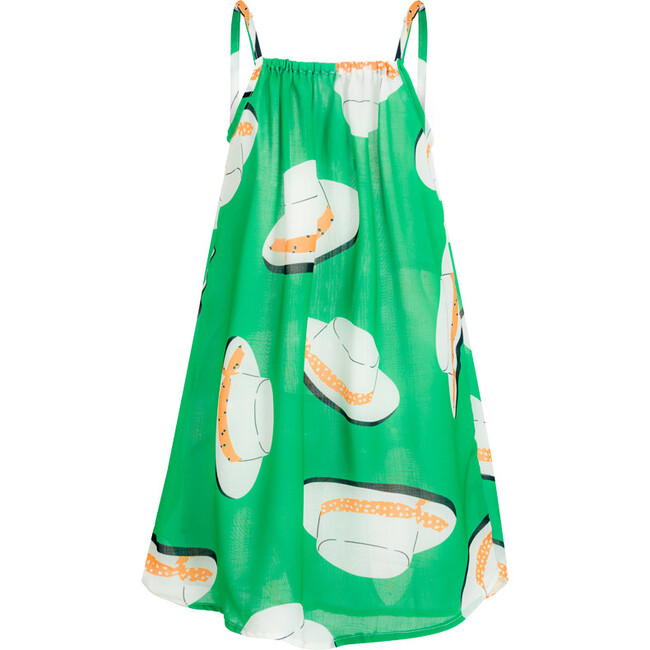 Oli Cover Up Dress, Green Sicilia - Cover-Ups - 1