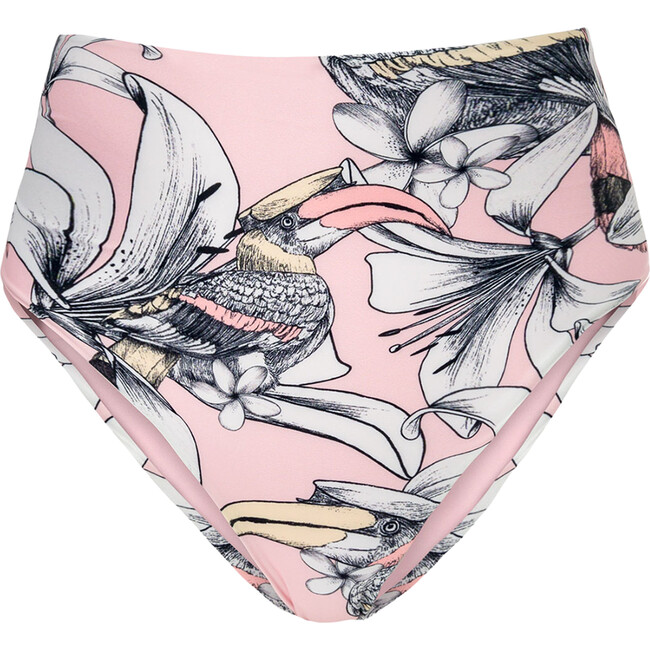 *Exclusive* Women's Andrea Bikini Bottom, Pink - Two Pieces - 1