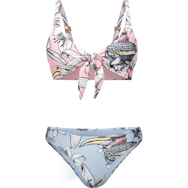*Exclusive* Women's Anabel Bikini Bottom, Light Blue - Two Pieces - 2