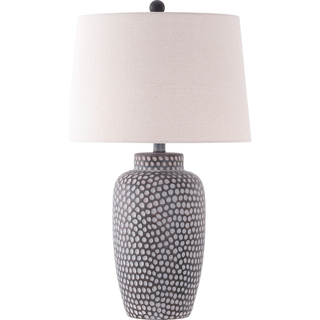 Jerlen Table Lamp, Charcoal
