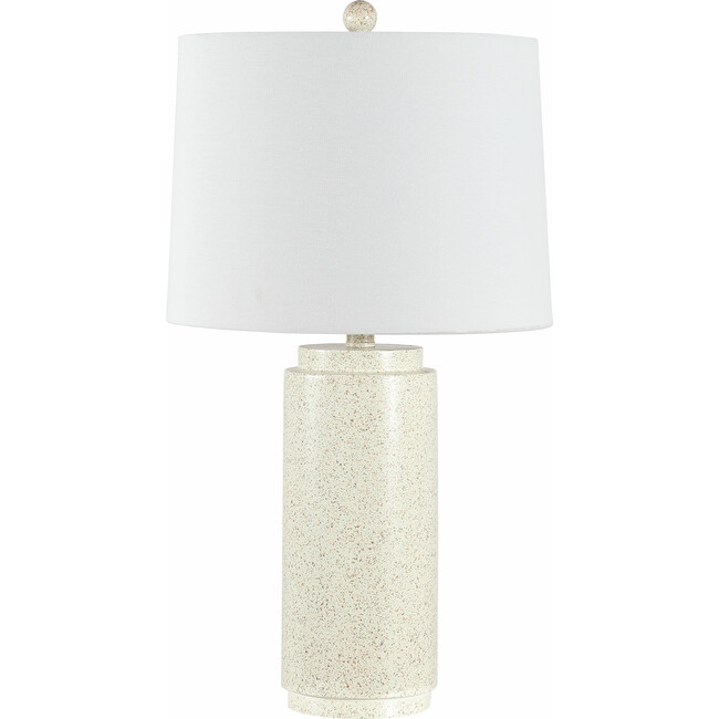 Silla Table Lamp, Cream Speckled