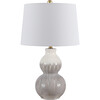 Kenzo Ceramic Table Lamp, Grey - Lighting - 1 - thumbnail