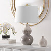 Kenzo Ceramic Table Lamp, Grey - Lighting - 2