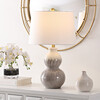 Kenzo Ceramic Table Lamp, Grey - Lighting - 3