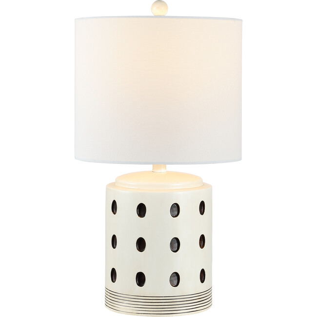 Lenis Table Lamp, Black Polka-Dot - Lighting - 5