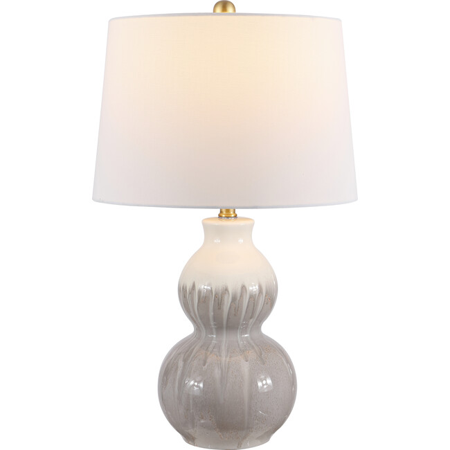 Kenzo Ceramic Table Lamp, Grey - Lighting - 5