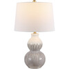 Kenzo Ceramic Table Lamp, Grey - Lighting - 5
