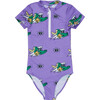 Swimsuit Golden Gator Purple - One Pieces - 1 - thumbnail