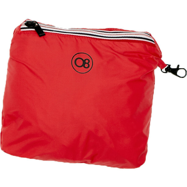 Sam Packable Rain Jacket, Red - Raincoats - 5