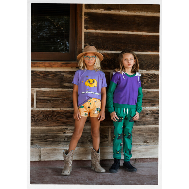 Hoodie Golden Gator Purple - Sweatshirts - 3