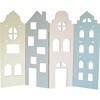 My Mini Dollhouse, Vanilla/Grey/Pink/Blue - Dollhouses - 5