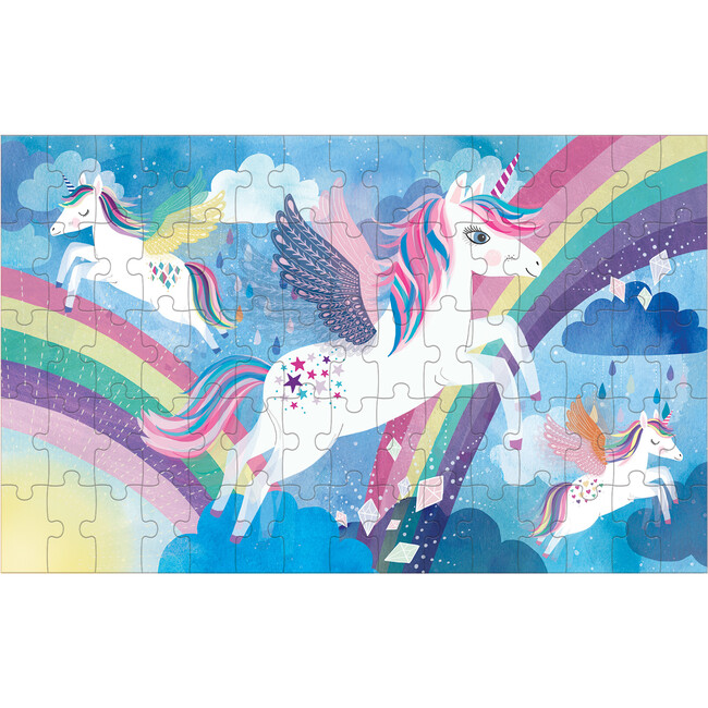 Unicorn Magic 75 piece Lenticular Puzzle