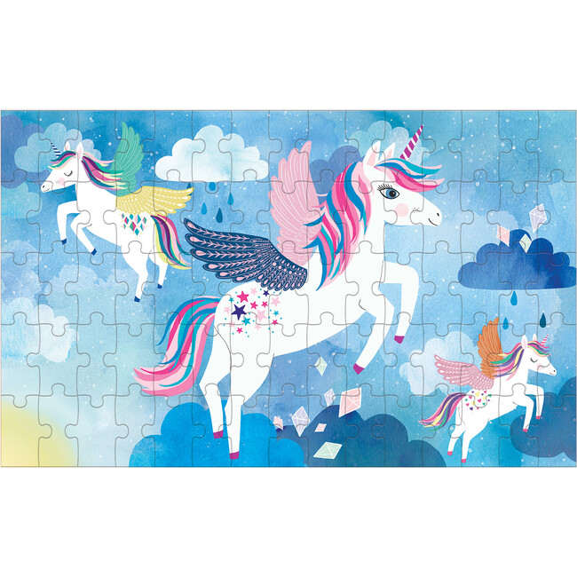 Unicorn Magic 75 piece Lenticular Puzzle - Puzzles - 3