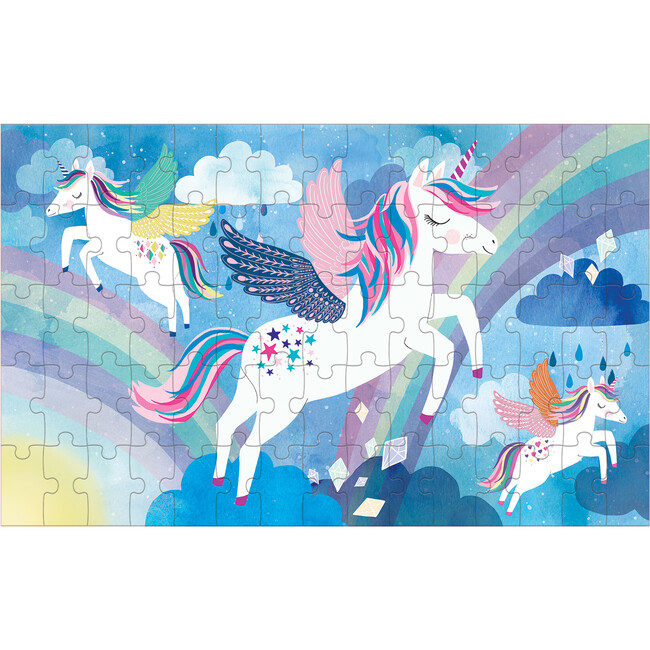Unicorn Magic 75 piece Lenticular Puzzle - Puzzles - 4