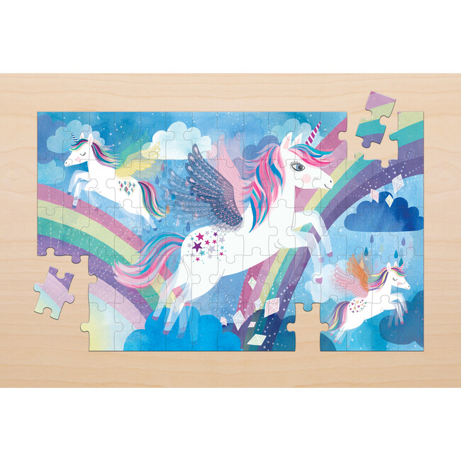 Unicorn Magic 75 piece Lenticular Puzzle - Puzzles - 6