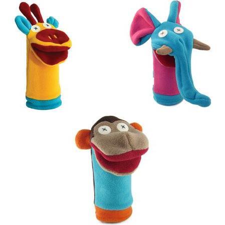 Zoo Friends Hand Puppets - Role Play Toys - 1