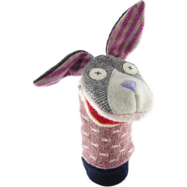 Bunny Wool Puppet - Plush - 1
