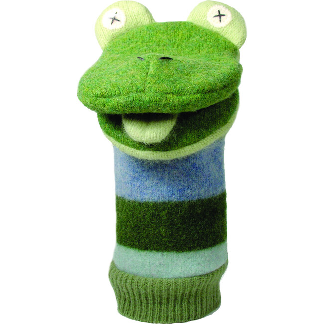 Frog Wool Puppet - Plush - 1