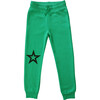 Star Joggers, Electric Green - Sweatpants - 1 - thumbnail