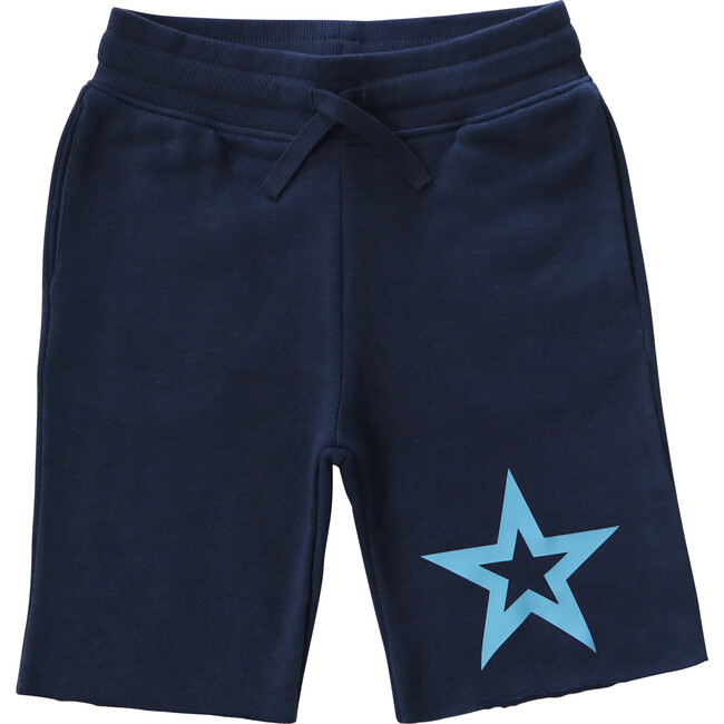 Star Play Shorts, Navy - Shorts - 1