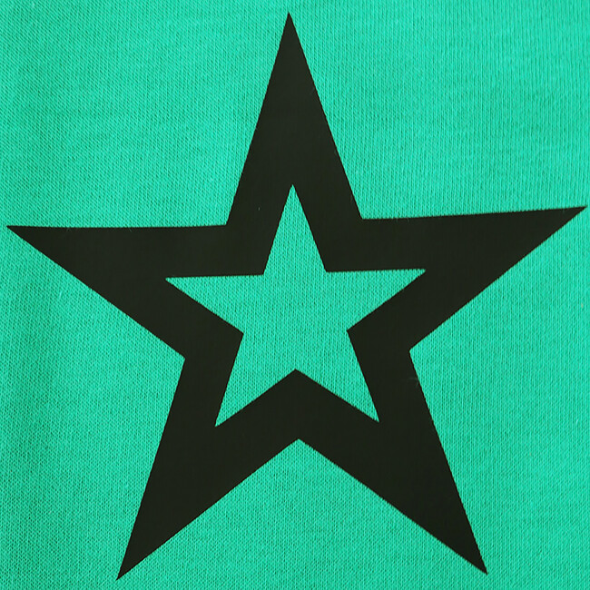 Star Joggers, Electric Green - Sweatpants - 3