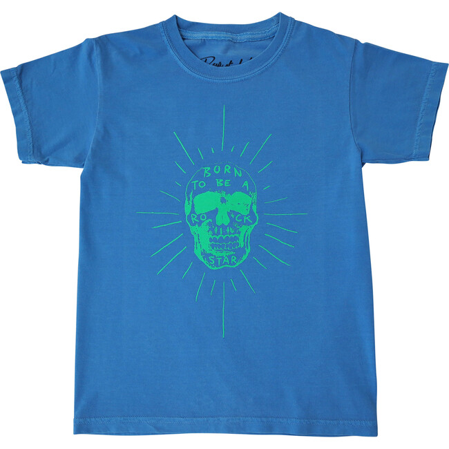 Rockstar T-shirt, Ocean Blue - Tees - 1