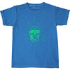 Rockstar T-shirt, Ocean Blue - Tees - 1 - thumbnail