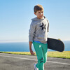 Star Joggers, Electric Green - Sweatpants - 5