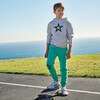 Star Joggers, Electric Green - Sweatpants - 6