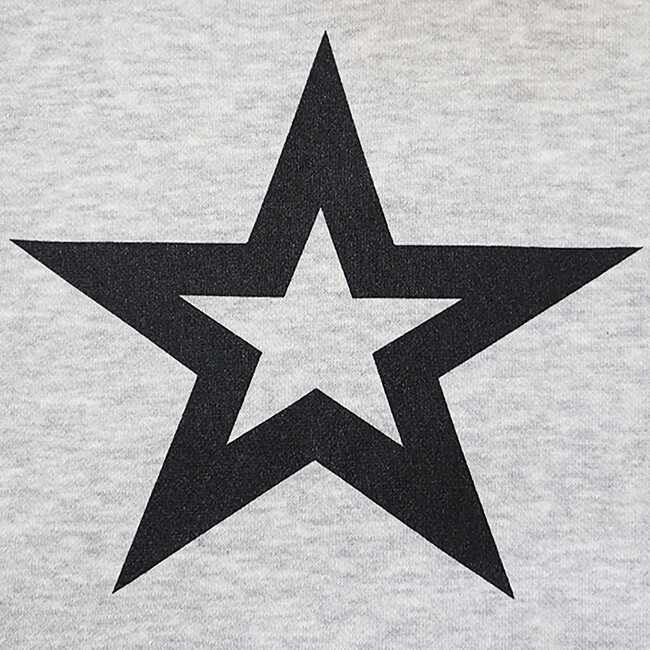 Star Hoodie, Cloud Gray - Sweatshirts - 3