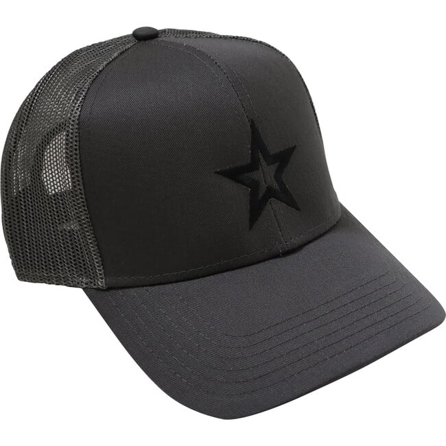 Star Cap, Slate Gray - Hats - 1