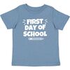 First Day of School S/S Shirt, Indigo - Shirts - 1 - thumbnail