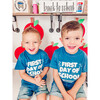 First Day of School S/S Shirt, Indigo - Shirts - 3