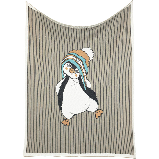 Dancing Penguin Blanket, Multi