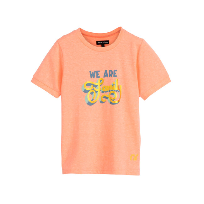 Domino Slub Ringer Tee, Light Pink