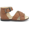 Athina Ankle Strap Sandal, Cognac - Sandals - 2 - thumbnail
