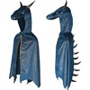 Midnight Dragon Cape, Blue/Gold Size 5-6 - Costumes - 1 - thumbnail