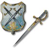 Blue Knight EVA Sword & Shield Bundle - Costume Accessories - 1 - thumbnail