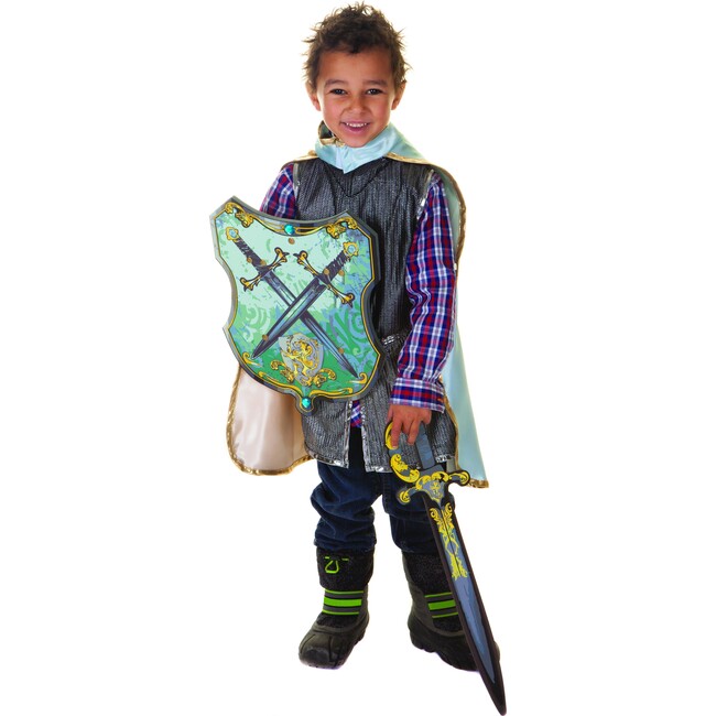 Blue Knight EVA Sword & Shield Bundle - Costume Accessories - 3